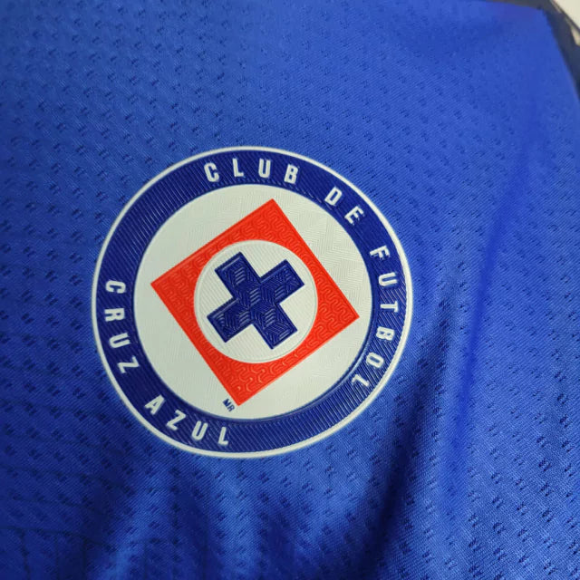 Camisa Cruz Azul do México I (Home) 23/24 - Jogador Masculina - Azul - Manto Elegante