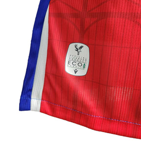 Camisa Crystal Palace I (Home) 23/24 - Jogador Masculina - Vermelho e Azul - Manto Elegante