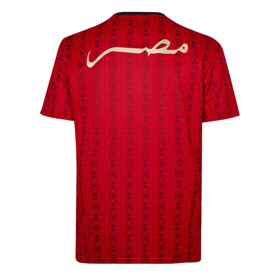 Camisa Seleção do Egito I (Home) 23/24 - Torcedor Masculina - Vermelho - Manto Elegante