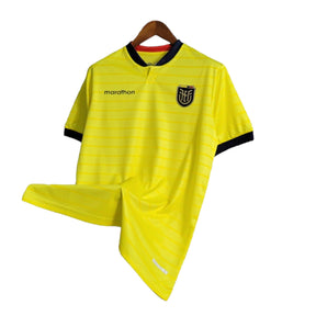 Camisa Seleção do Equador I (Home) 23/24 - Torcedor Masculina - Amarelo - Manto Elegante