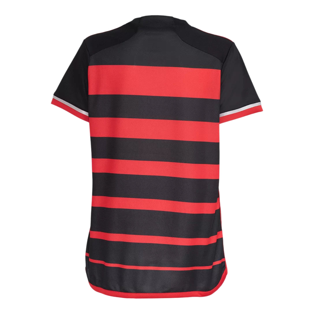 Camisa Flamengo I 24/25 - Torcedor Feminina - Vermelho e Preto