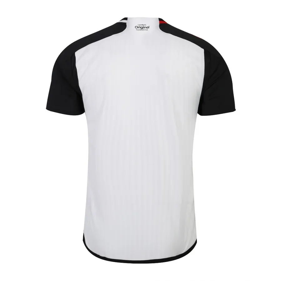 Camisa Fulham I (Home) 23/24 - Torcedor Masculina - Branco - Manto Elegante