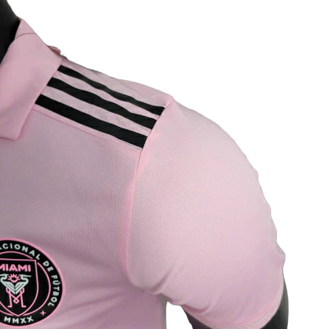 Camisa Inter Miami I (Home) 23/24 - Jogador Masculina - Rosa - Manto Elegante