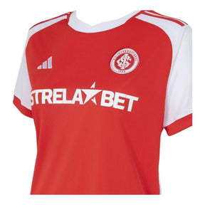 Camisa Internacional I 24/25 - Torcedor Feminina - Vermelho