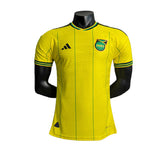 Camisa Jamaica I (Home) 23/24 - Jogador Masculina - Amarelo - Manto Elegante