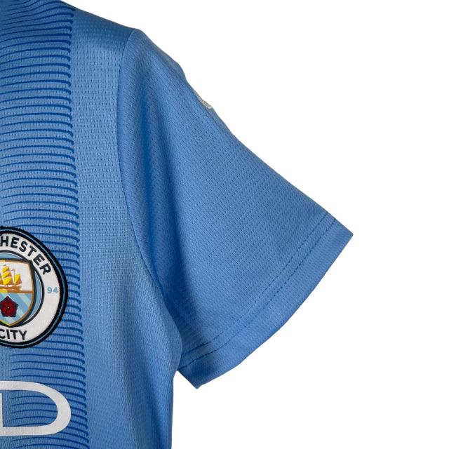 Camisa Manchester City I (Home) 23/24 - Torcedor Feminina - Azul - Manto Elegante