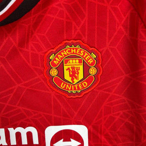 Camisa Manchester United I (Home) 23/24 - Torcedor Feminina - Vermelho - Manto Elegante