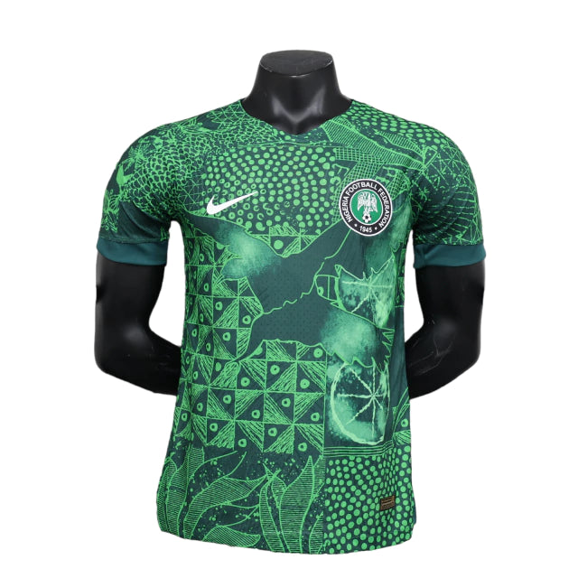 Camisa Seleção da Nigéria I (Home) 23/24 - Jogador Masculina - Verde - Manto Elegante