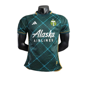 Camisa Portland Timbers FC I (Home) 23/24 - Jogador Masculina - Verde - Manto Elegante