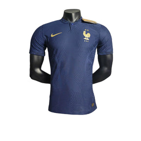 Camisa Seleção da França I (Home) 22/23 - Jogador Masculina - Azul - Manto Elegante