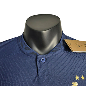 Camisa Seleção da França I (Home) 22/23 - Jogador Masculina - Azul - Manto Elegante