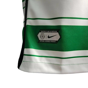 Camisa Sporting Lisboa I (Home) 22/23 - Jogador Masculina - Verde e Branco - Manto Elegante