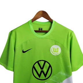 Camisa Wolfsburg I (Home) 23/24 - Torcedor Masculina - Verde - Manto Elegante