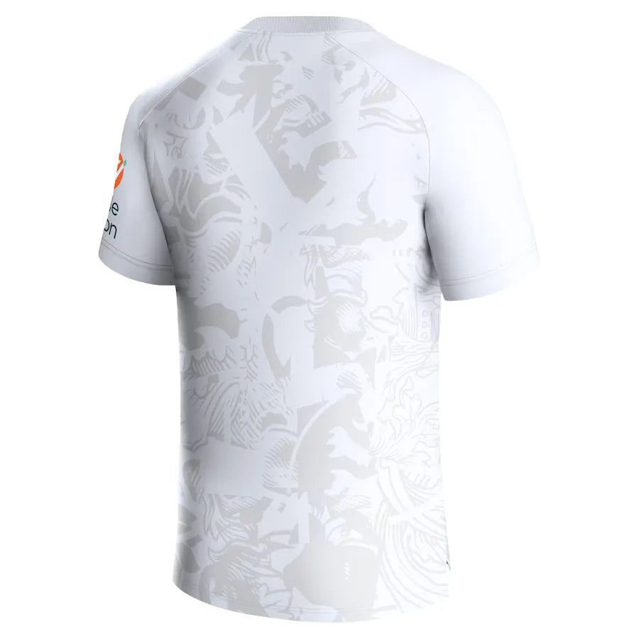 Camisa Aston Villa II (Away) 23/24 - Torcedor Masculina - Branco - Manto Elegante