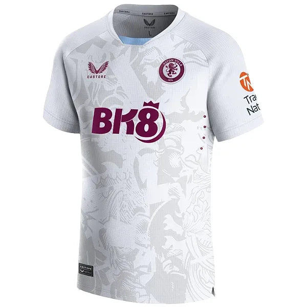 Camisa Aston Villa II (Away) 23/24 - Torcedor Masculina - Branco - Manto Elegante