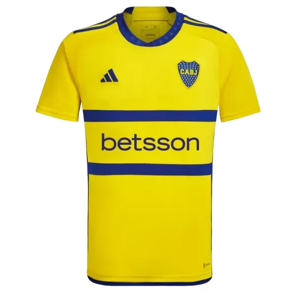 Camisa Boca Juniors II (Away) 23/24 - Torcedor Masculina - Amarelo - Manto Elegante