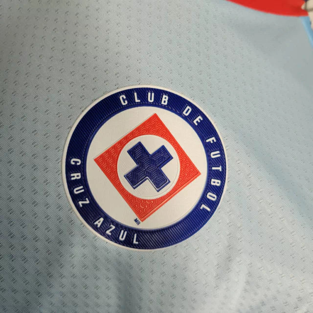 Camisa Cruz Azul do México II (Away) 23/24 - Jogador Masculina - Azul - Manto Elegante