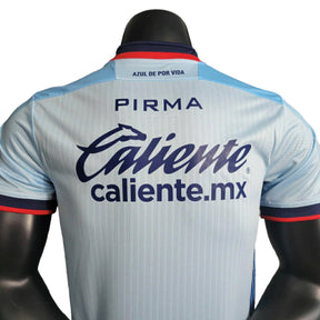 Camisa Cruz Azul do México II (Away) 23/24 - Jogador Masculina - Azul - Manto Elegante