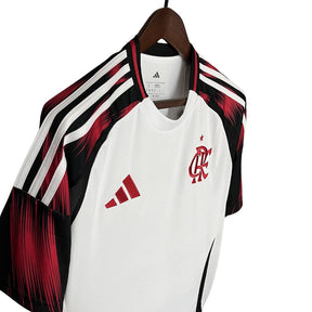 Camisa Flamengo II 25/26 - Torcedor Masculina - Branco