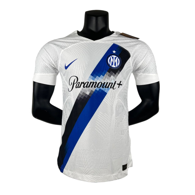 Camisa Inter de Milão II (Away) 23/24 - Jogador Masculina - Branco - Manto Elegante