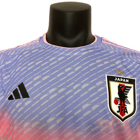 Camisa Seleção do Japão II (Away) 23/24 - Jogador Masculina - Rosa, Roxo e Branco - Manto Elegante