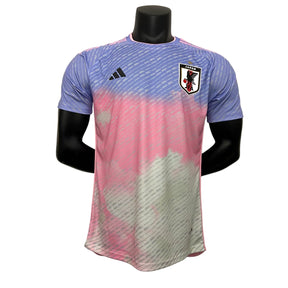 Camisa Seleção do Japão II (Away) 23/24 - Jogador Masculina - Rosa, Roxo e Branco - Manto Elegante