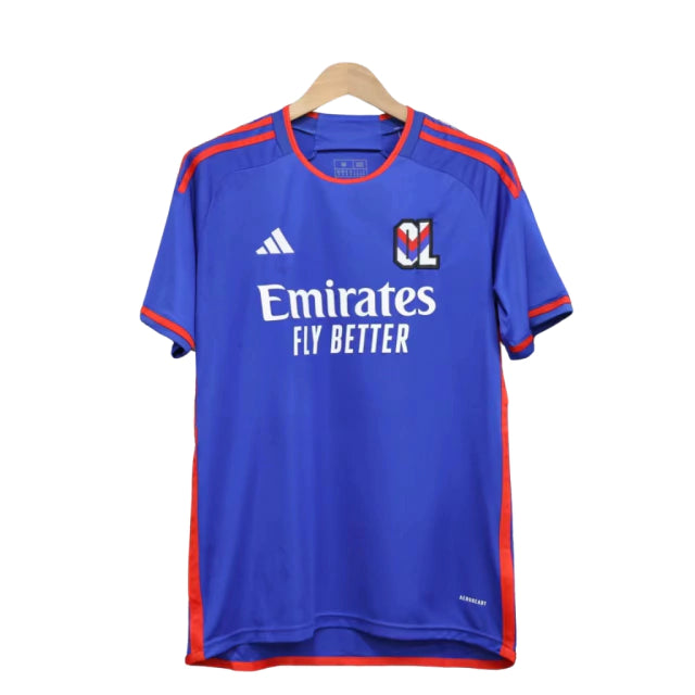 Camisa Lyon II (Away) 23/24 - Torcedor Masculina - Azul - Manto Elegante