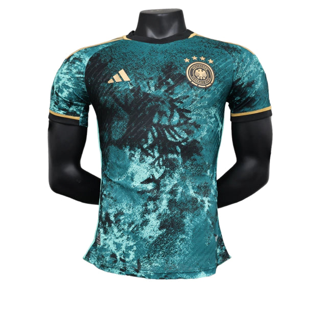 Camisa Seleção da Alemanha II (Away) 23/24 - Jogador Masculina - Verde - Manto Elegante