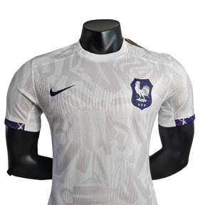 Camisa Seleção da França II (Away) 23/24 - Jogador Masculina - Branco - Manto Elegante