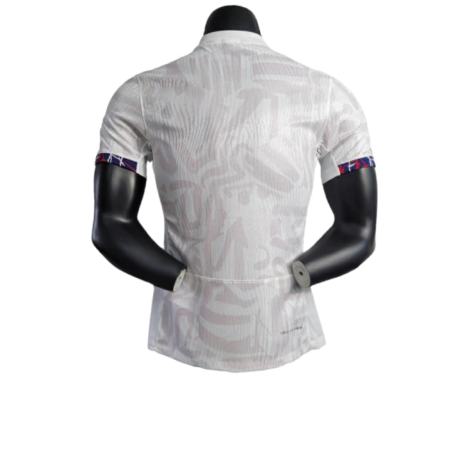 Camisa Seleção da França II (Away) 23/24 - Jogador Masculina - Branco - Manto Elegante