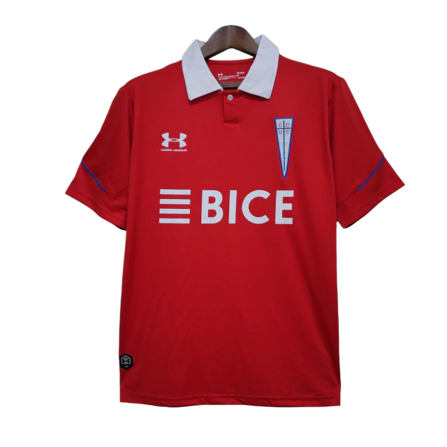 Camisa Universidad Católica II (Away) 23/24 - Torcedor Masculina - Vermelho - Manto Elegante