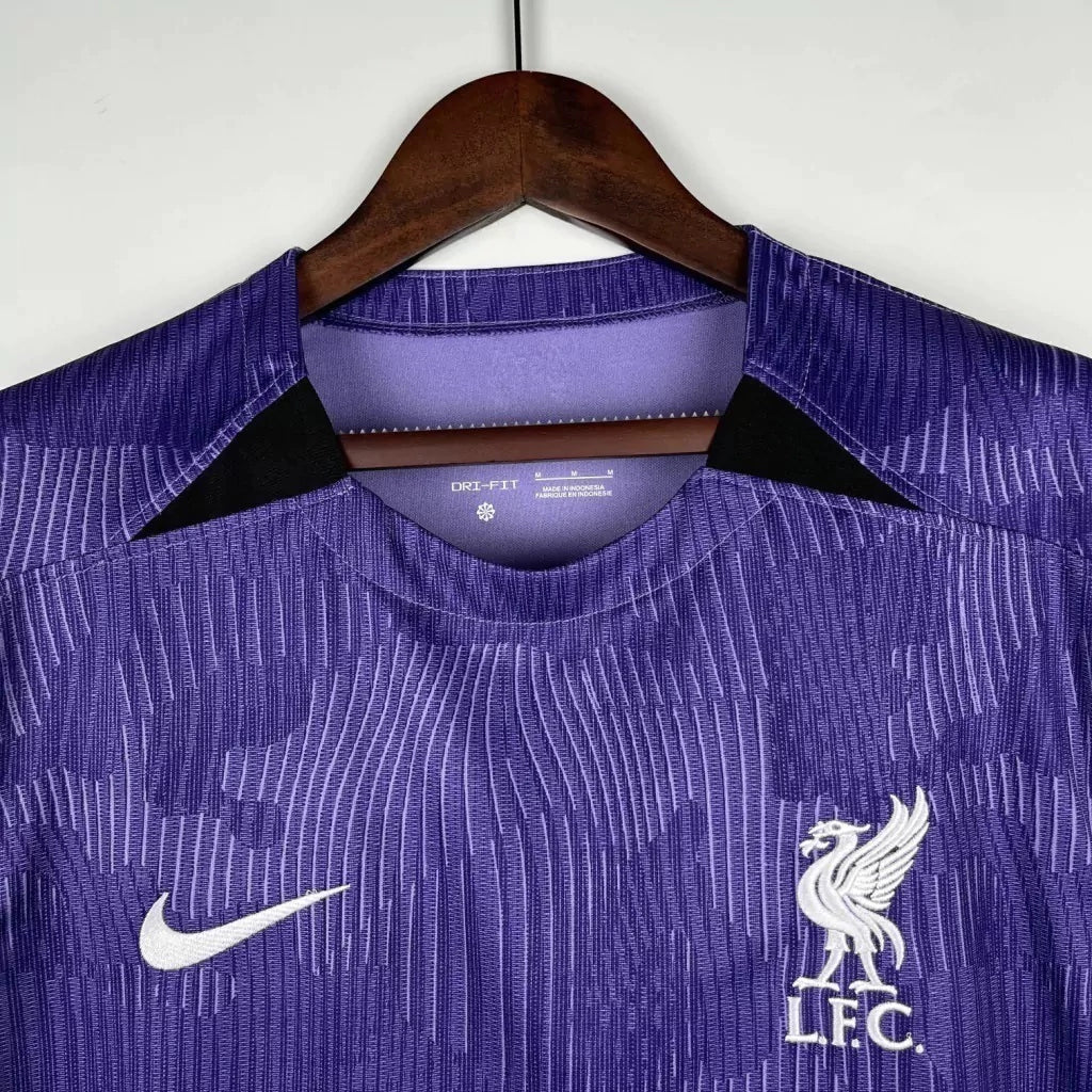 Camisa Liverpool III (Third) 23/24 - Torcedor Masculina - Roxo - Manto Elegante