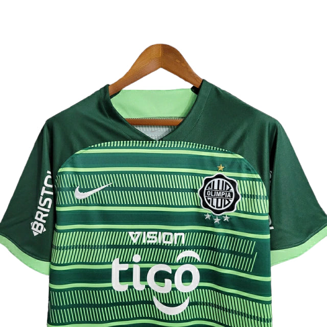 Camisa Olimpia III (Third) 23/24 - Torcedor Masculina - Verde - Manto Elegante