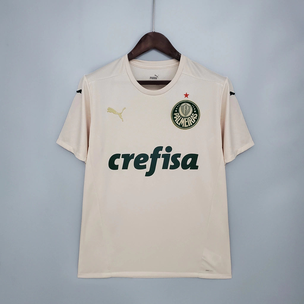 Camisa Palmeiras III 21/22 - Torcedor Masculina - Off White - Manto Elegante