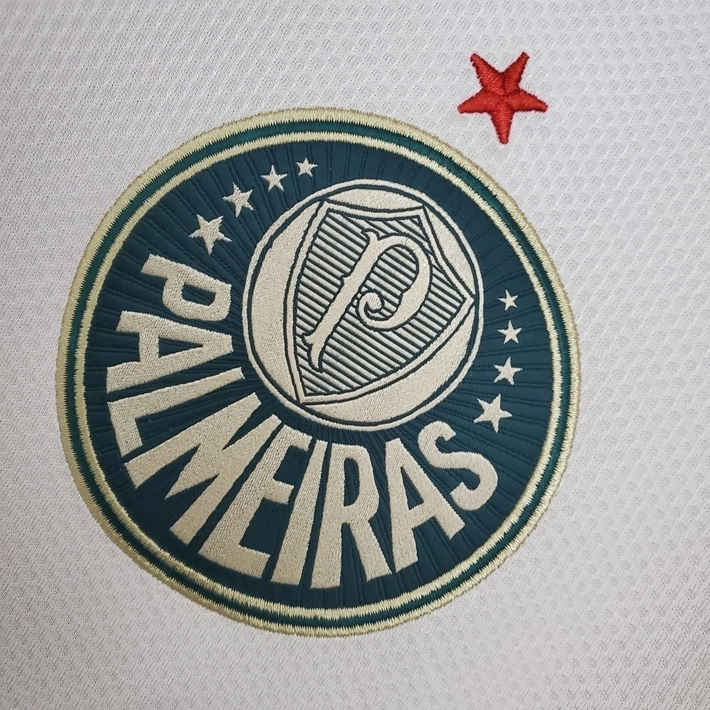Camisa Palmeiras III 21/22 - Torcedor Masculina - Off White - Manto Elegante