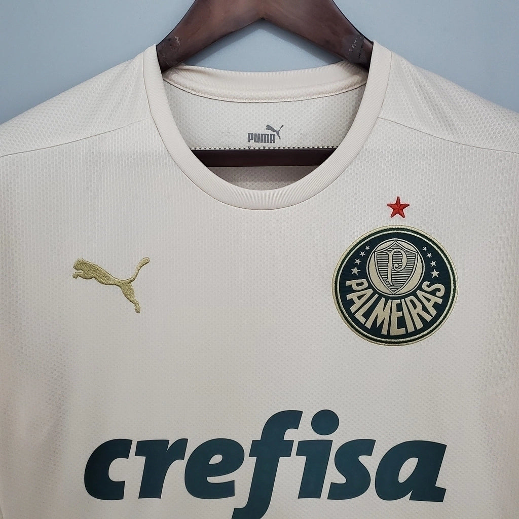 Camisa Palmeiras III 21/22 - Torcedor Masculina - Off White - Manto Elegante