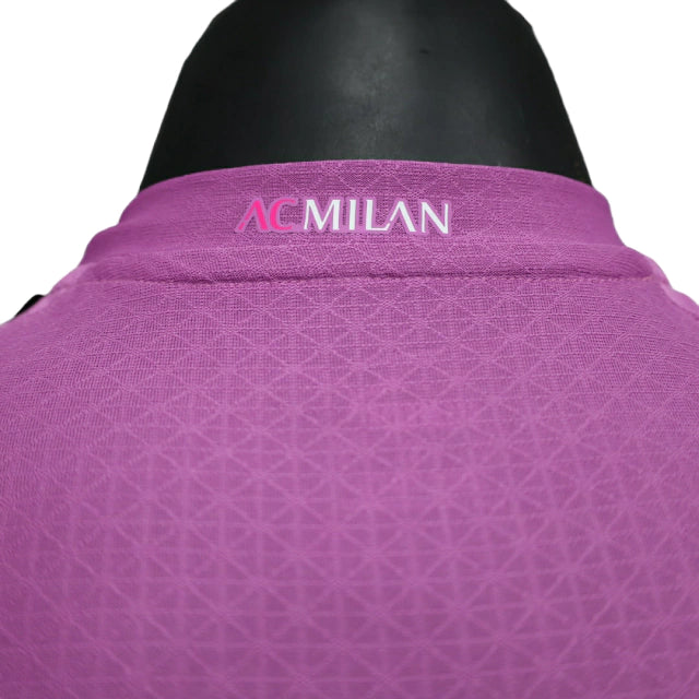 Camisa Milan III (Third) 23/24 - Jogador Masculina - Roxo, Rosa, Azul e Verde - Manto Elegante