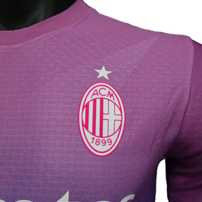 Camisa Milan III (Third) 23/24 - Jogador Masculina - Roxo, Rosa, Azul e Verde - Manto Elegante