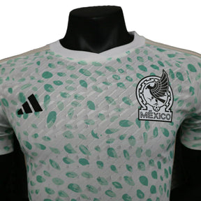 Camisa Seleção do México III (Third) 23/24 - Jogador Masculina - Branco e Verde - Manto Elegante