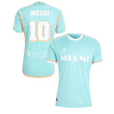 Camisa Inter Miami III Messi #10 2024 - Torcedor Masculina - Azul