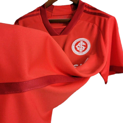 Camisa Internacional I 23/24 - Torcedor Masculina - Vermelho - Manto Elegante