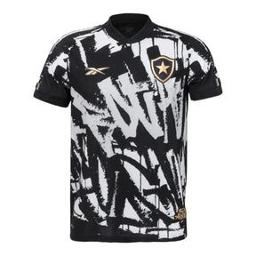 Camisa Botafogo IV 25/26 - Torcedor Masculina - Preto e Branco
