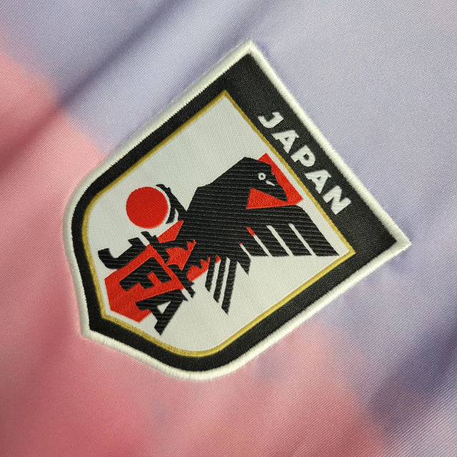 Camisa Seleção do Japão II (Away) 23/24 - Torcedor Masculina - Rosa - Manto Elegante