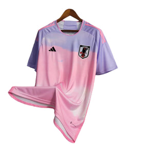 Camisa Seleção do Japão II (Away) 23/24 - Torcedor Masculina - Rosa - Manto Elegante