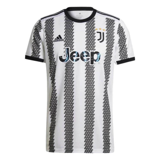 Camisa Juventus I (Home) 22/23 - Torcedor Masculina - Preto e Branco - Manto Elegante