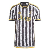 Camisa Juventus I (Home) 23/24 - Torcedor Masculina - Preto e Branco - Manto Elegante