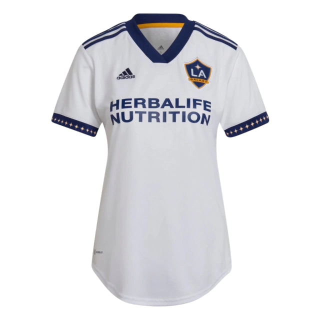 Camisa LA Galaxy I (Home) 22/23 - Torcedor Feminina - Branco - Manto Elegante