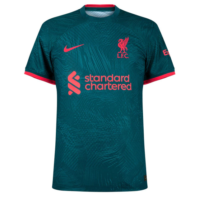 Camisa Liverpool III (Third) 22/23 - Torcedor Masculina - Azul Petróleo - Manto Elegante