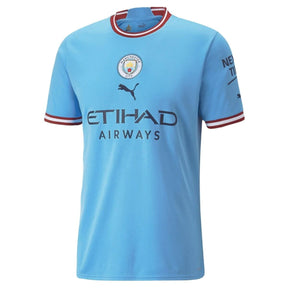 Camisa Manchester City I (Home) 22/23 - Torcedor Masculina - Azul - Manto Elegante