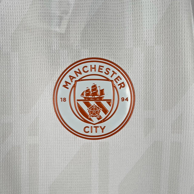 Camisa Manchester City II (Away) 23/24 - Torcedor Masculina - Branco - Manto Elegante